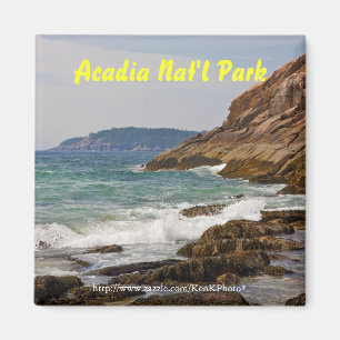 Imán de la orilla del Acadia