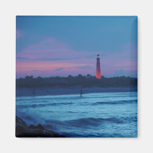 Imán de la oscuridad del faro de la entrada de