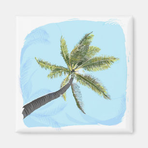 Imán de la Palm Tropical