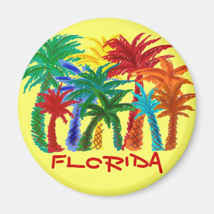 Imán de la palmera de la Florida