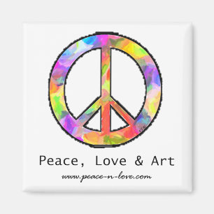 Imán de la paz, del amor y del arte