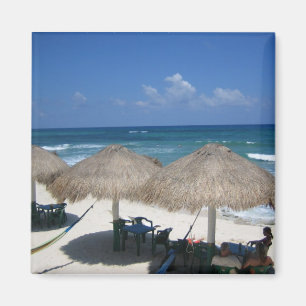 Imán de la playa de Cozumel