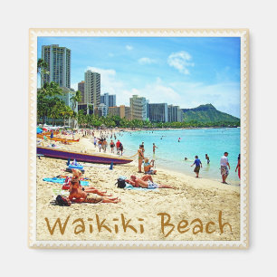 Imán de la playa de Waikiki