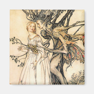 Imán de la princesa del cuento de hadas y del