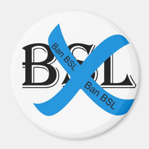 Imán de la prohibición BSL