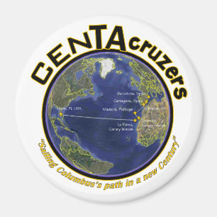 Imán de la puerta del logotipo de CenTAcruzers