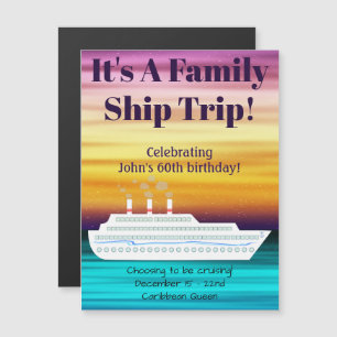 Imán de la puerta temática del barco de crucero Su