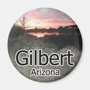 Imán de la puesta del sol de Gilbert Arizona
