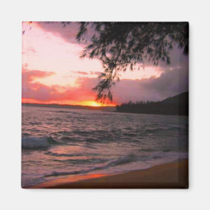 Imán de la puesta del sol de Kauai