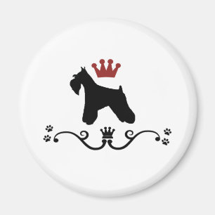 Imán de la regla de los Schnauzers