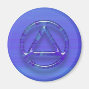 Imán de la sobriedad de la recuperación del