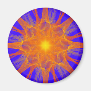 Imán de la supernova del fractal