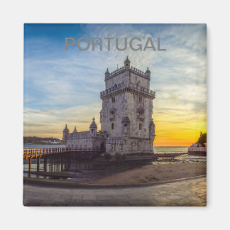 imán de la Torre Belem en Portugal
