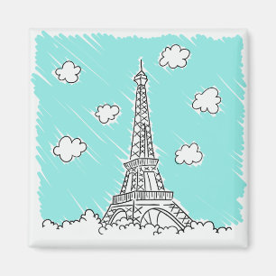 imán de la Torre Eiffel