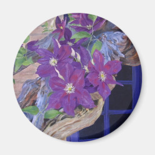 imán de la vid del clematis