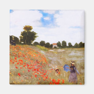Imán de las amapolas de Monet