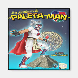 Imán de Las Aventuras de Paleta Man