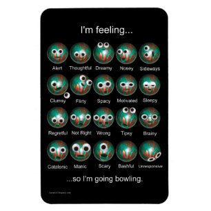 Imán de las emociones de los bolos