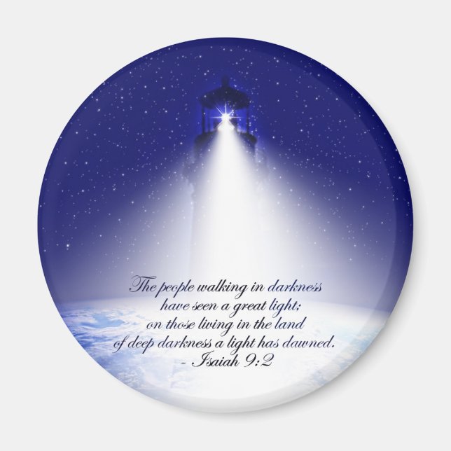 Imán de las Escrituras de Isaías (Frente)