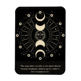 Imán de las fases nocturnas celestes