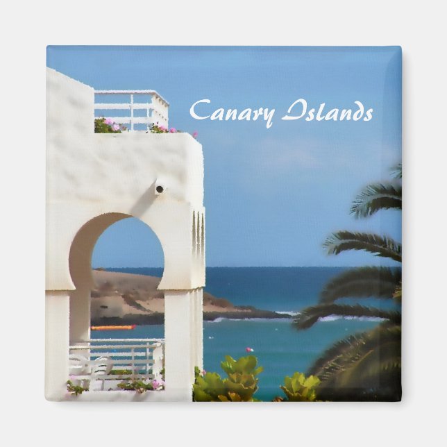 Imán de las Islas Canarias (Frente)
