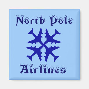 Imán de las líneas aéreas de Polo Norte