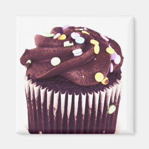 Imán de las magdalenas del chocolate