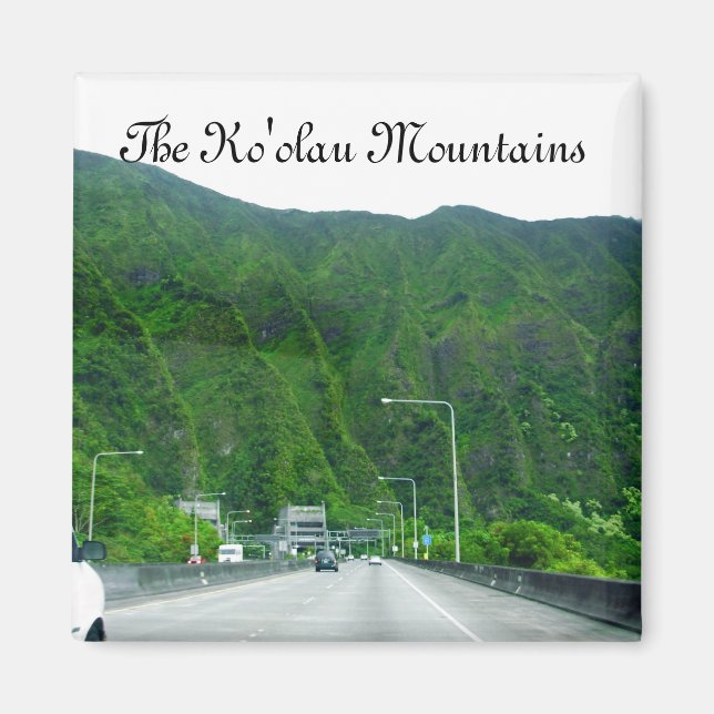 imán de las montañas Ko'olau (Frente)