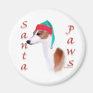 Imán de las patas de Santa del galgo italiano