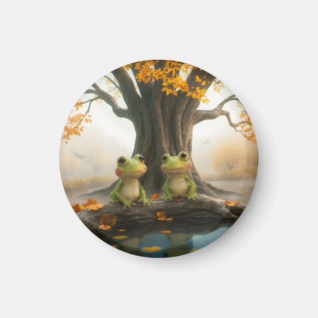 Imán de las Ranas Caídas (Frente)