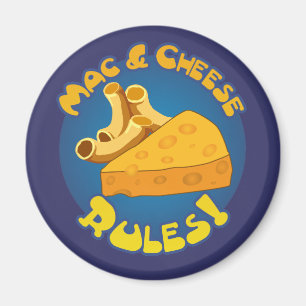 Imán de las reglas del mac y del queso