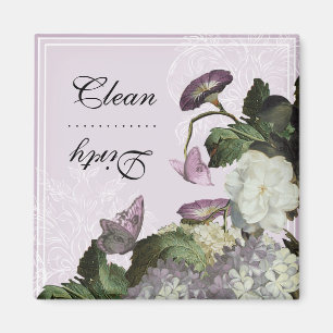 Imán de lavaplatos sucios limpios de gloria matuti