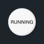 Imán de lavavajillas blanco mínimo en funcionamien<br><div class="desc">Mínimo "corriendo" imán de cocina para lavavajillas con un sencillo fondo blanco que le ayudará con la organización de la cocina. Personalizar con su texto.</div>