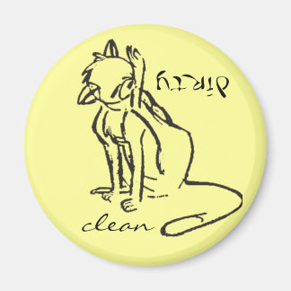 Imán de lavavajillas Kitty