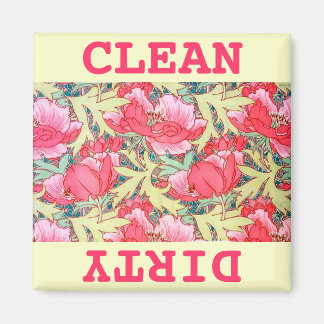 Imán de lavavajillas limpios/sucios