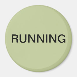 Imán de lavavajillas verde en funcionamiento