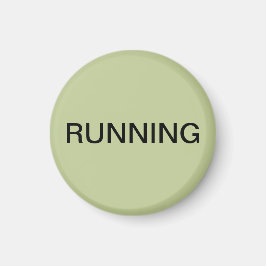 Imán de lavavajillas verde en funcionamiento