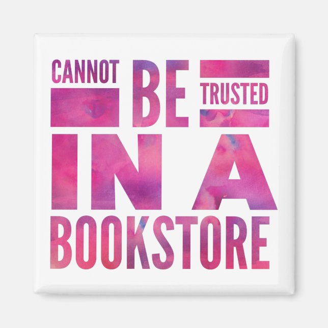 Imán de lectura de librería (Frente)