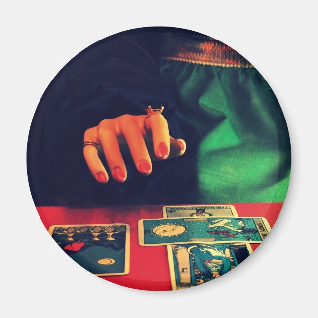 imán de lectura de tarot (Frente)