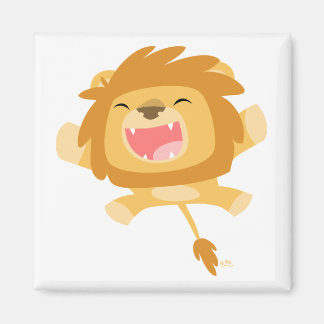 Imán de león de personalizado