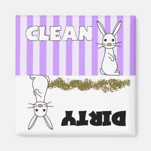 Imán de limpieza de conejo cúbico / lavavajillas s