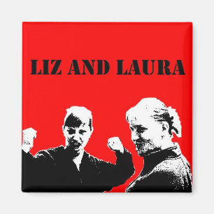 Imán de Liz y de Laura (estilo de Che)