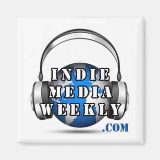 Imán de logotipo de Indie Media Weekly