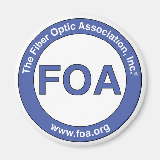 imán de logotipo FOA
