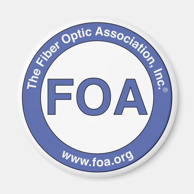 imán de logotipo FOA (Frente)