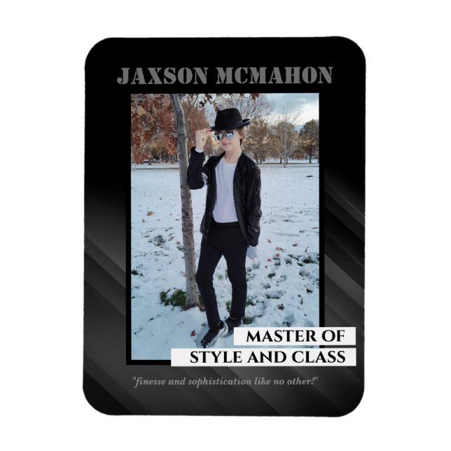 Imán de logro aleatorio personalizado para cualqui (Vertical)