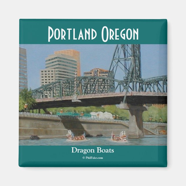 Imán de los botes dragones (Frente)