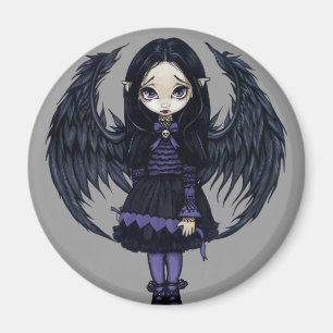 Imán de los "corazones de papel púrpuras"