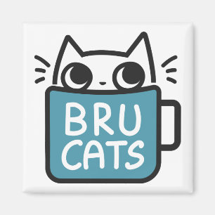 Imán de los gatos de Bru
