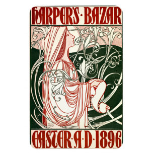 Imán de los Harpers de Pascua 1896